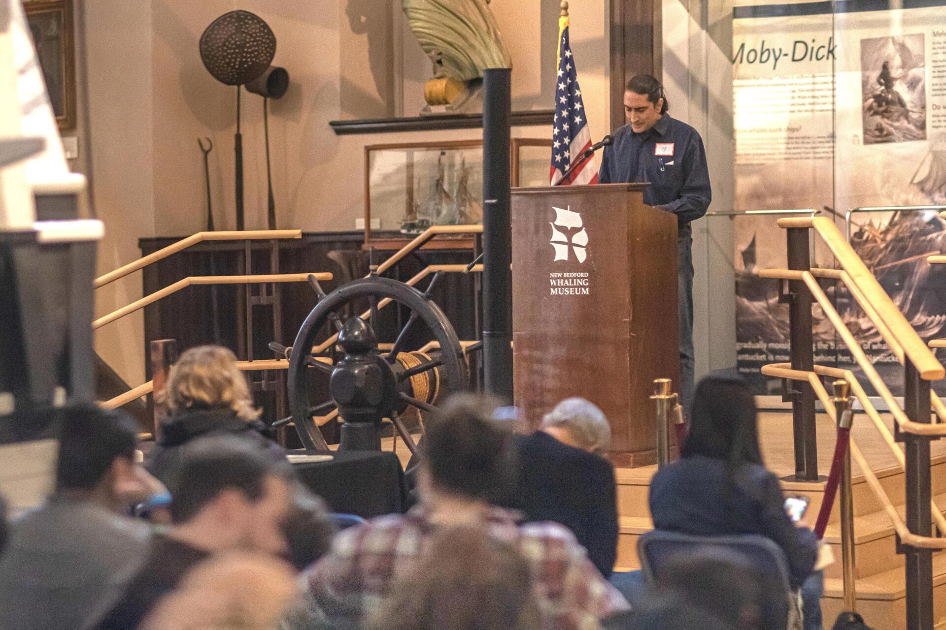 The New Bedford Whaling Museum offers venue rentals for business events in the Bourne Building Lagoda